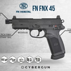 FN FNX-45 Tactical Black 6mm GBB *Demo*